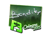 Sticker | bondik (Foil) | Cologne 2015 image