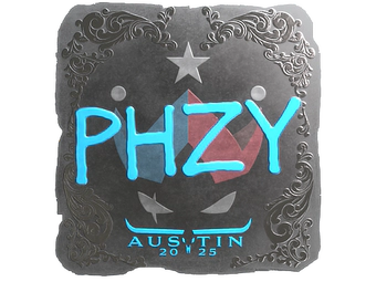 Sticker | phzy (Foil) | Austin 2025 image