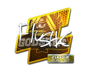 Sticker | flusha (Foil) | Atlanta 2017 image