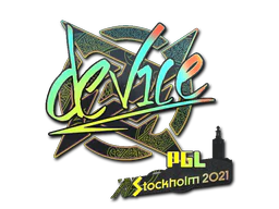 Sticker | device (Holo) | Stockholm 2021 image