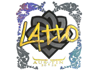 Sticker | latto (Holo) | Austin 2025