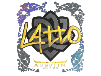 Sticker | latto (Holo) | Austin 2025 image