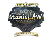 Sticker | stanislaw (Gold) | Berlin 2019 image