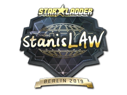 Sticker | stanislaw (Gold) | Berlin 2019 image