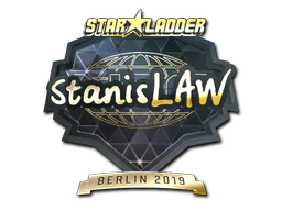 Sticker | stanislaw (Gold) | Berlin 2019 image
