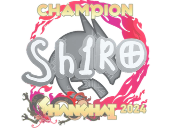 Sticker | sh1ro (Champion) | Shanghai 2024 image