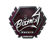 Sticker | Boombl4 | London 2018 image