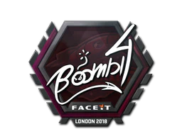 Sticker | Boombl4 | London 2018 image