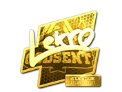 Sticker | Lekr0 (Gold) | Atlanta 2017 image