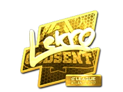 Sticker | Lekr0 (Gold) | Atlanta 2017 image