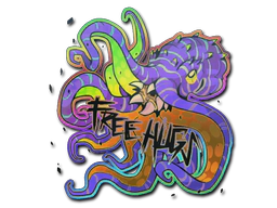 Sticker | Free Hugs (Holo) image