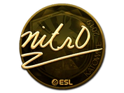Sticker | nitr0 (Gold) | Katowice 2019 image