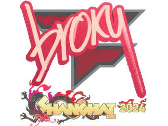 Sticker | broky | Shanghai 2024 image