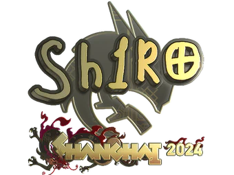 Sticker | sh1ro (Gold) | Shanghai 2024 image