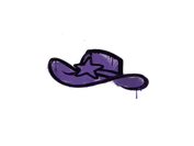 Sealed Graffiti | Sheriff (Monster Purple) image