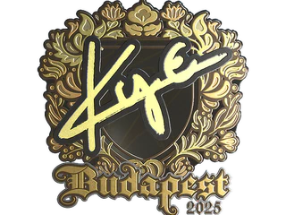Sticker | kye (Gold) | Budapest 2025