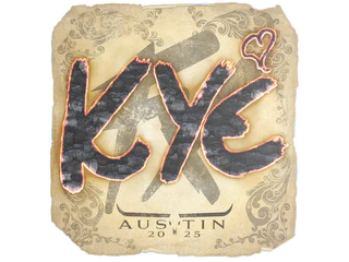 Sticker | kye | Austin 2025