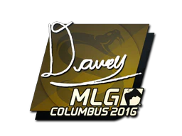 Sticker | DAVEY | MLG Columbus 2016 image