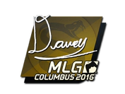 Sticker | DAVEY | MLG Columbus 2016 image