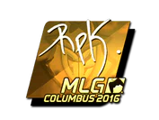 Sticker | RpK (Gold) | MLG Columbus 2016 image