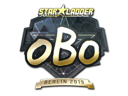 Sticker | oBo (Gold) | Berlin 2019 image