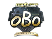 Sticker | oBo (Gold) | Berlin 2019 image