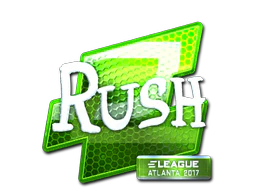 Sticker | RUSH (Foil) | Atlanta 2017