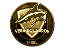 Sticker | Vega Squadron (Gold) | Katowice 2019 image
