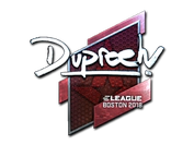Sticker | dupreeh (Foil) | Boston 2018 image