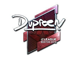 Sticker | dupreeh (Foil) | Boston 2018 image
