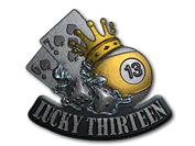 Sticker | Lucky 13 (Foil) image