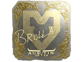 Sticker | Brollan (Gold) | Austin 2025 image