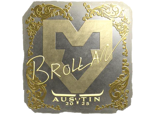 Sticker | Brollan (Gold) | Austin 2025