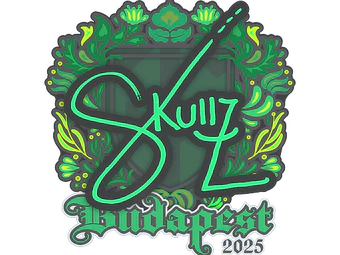 Sticker | skullz | Budapest 2025 image