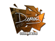 Sticker | dennis (Foil) | Cologne 2016 image