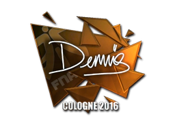 Sticker | dennis (Foil) | Cologne 2016 image