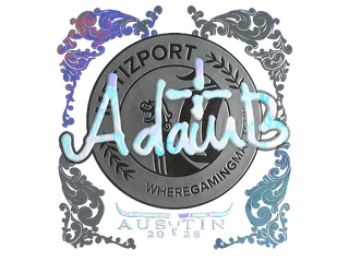 Sticker | adamb (Holo) | Austin 2025