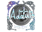 Sticker | adamb (Holo) | Austin 2025 image