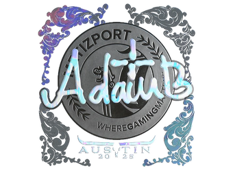 Sticker | adamb (Holo) | Austin 2025 image