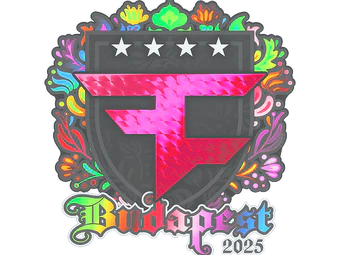 Sticker | FaZe Clan (Holo) | Budapest 2025 image