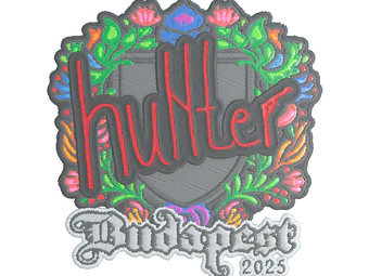 Sticker | huNter- (Embroidered) | Budapest 2025 image