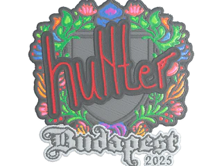 Sticker | huNter- (Embroidered) | Budapest 2025
