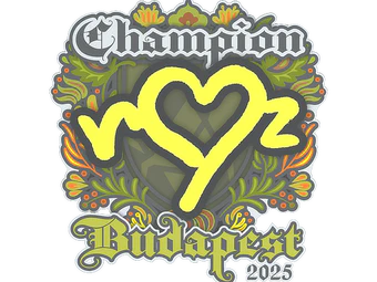 Sticker | ropz (Champion) | Budapest 2025 image