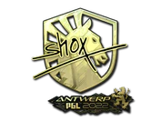 Sticker | shox (Gold) | Antwerp 2022 image