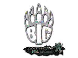Sticker | BIG (Glitter) | Antwerp 2022 image