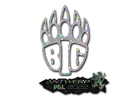 Sticker | BIG (Glitter) | Antwerp 2022 image