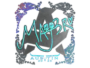 Sticker | MAJ3R (Holo) | Austin 2025 image