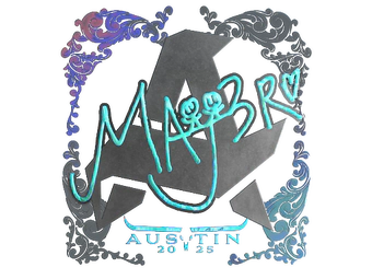 Sticker | MAJ3R (Holo) | Austin 2025 image