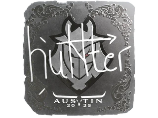 Sticker | huNter- (Foil) | Austin 2025