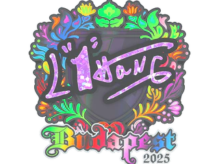 Sticker | L1haNg (Holo) | Budapest 2025